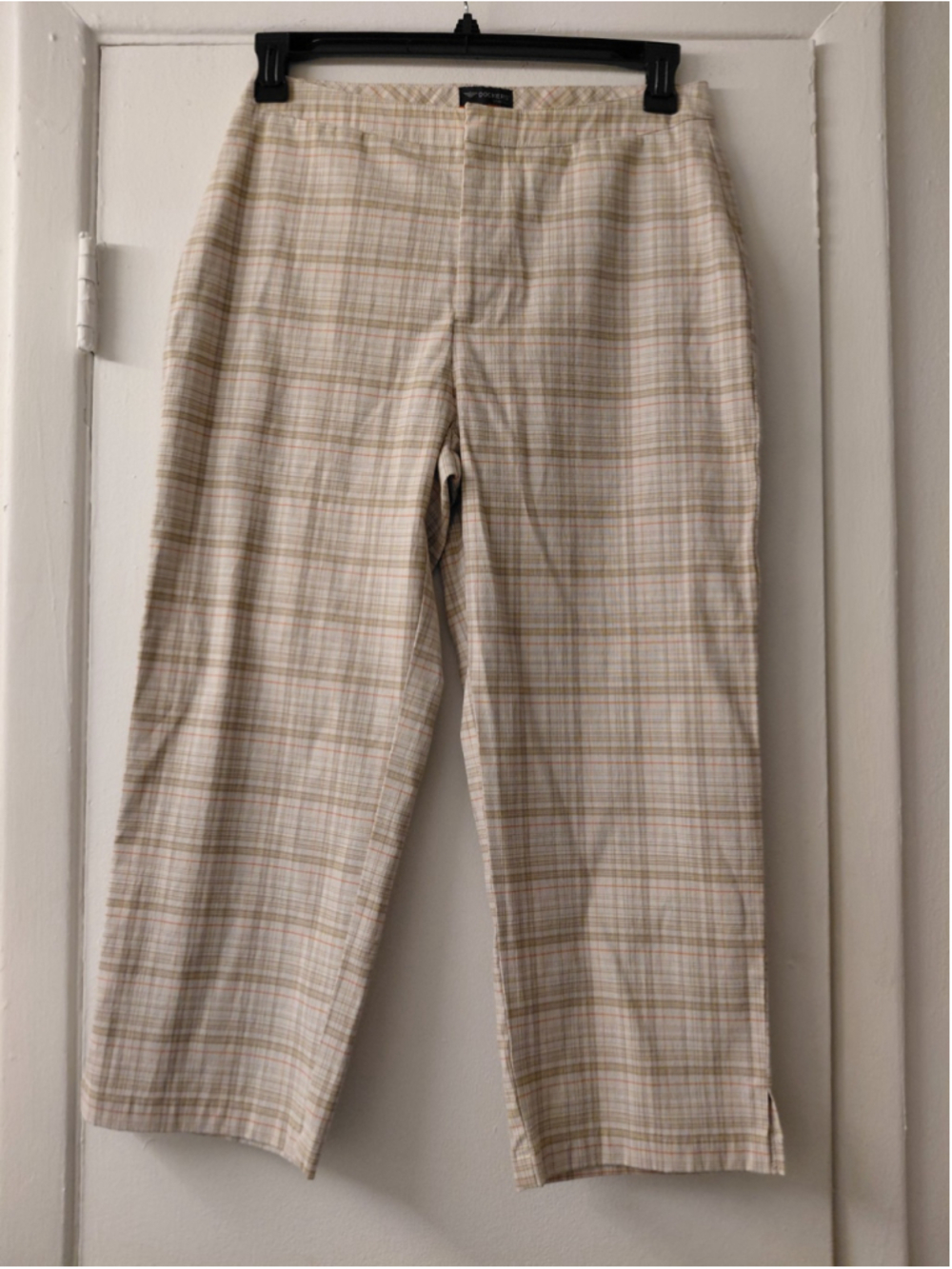 Dockers Stretch Stain Defender Ladies Size 10 Capri Pants